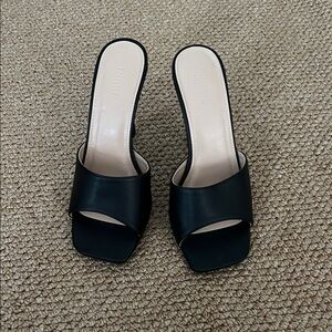 Zara Black Women's Mules